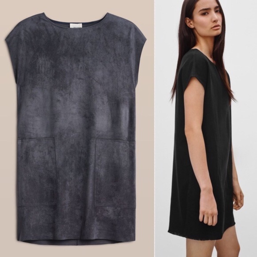 Aritzia Nori Vegan Suede dress